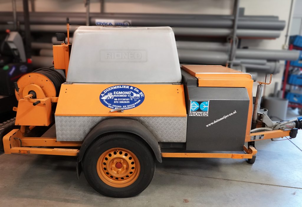 Hogedrukpomp hogedruk wagen duinmeijer machinepark